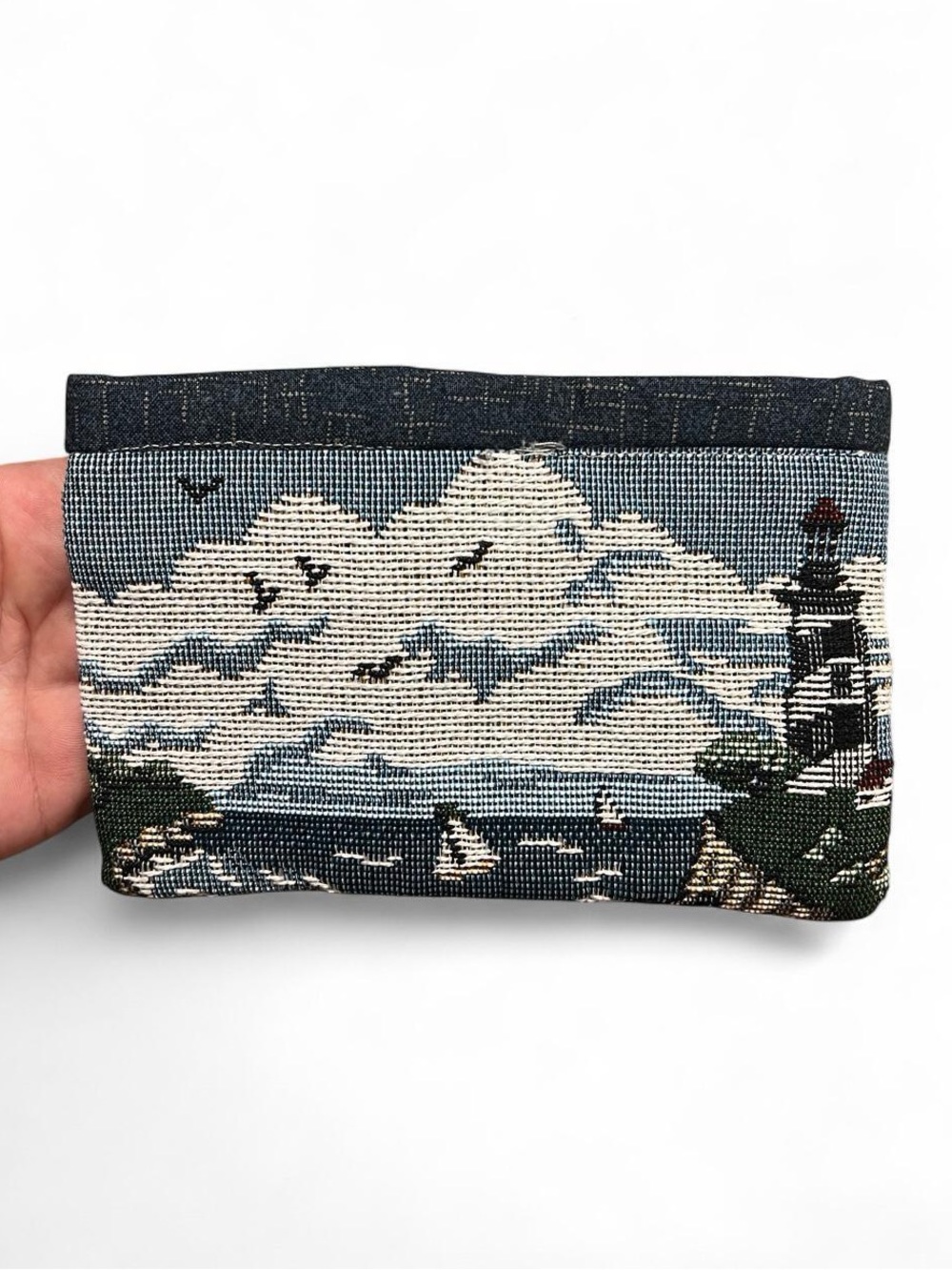 Small Lighthouse Scene Pouch